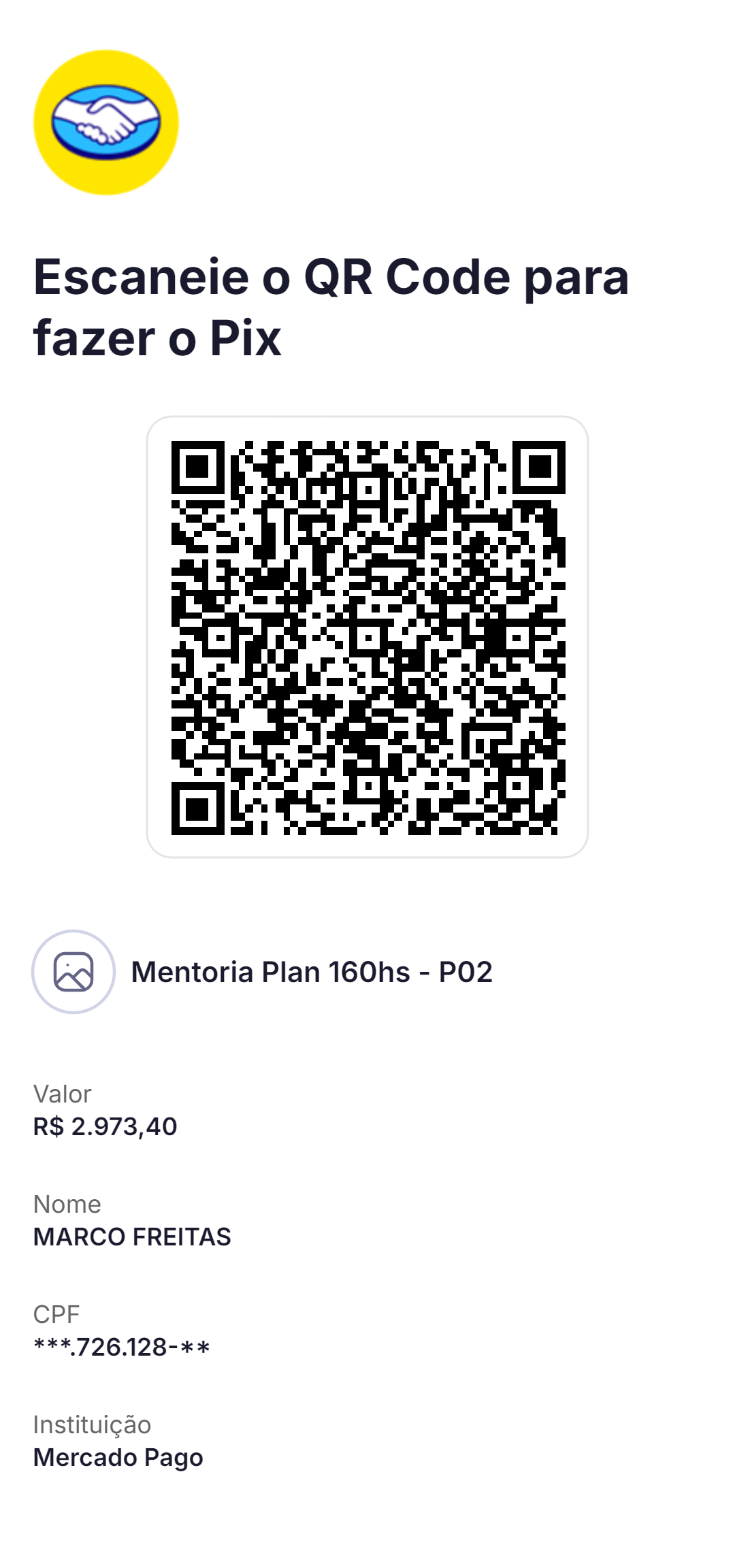 Pagamento: Curso (ao vivo) online 160 horas - Marcodigital
