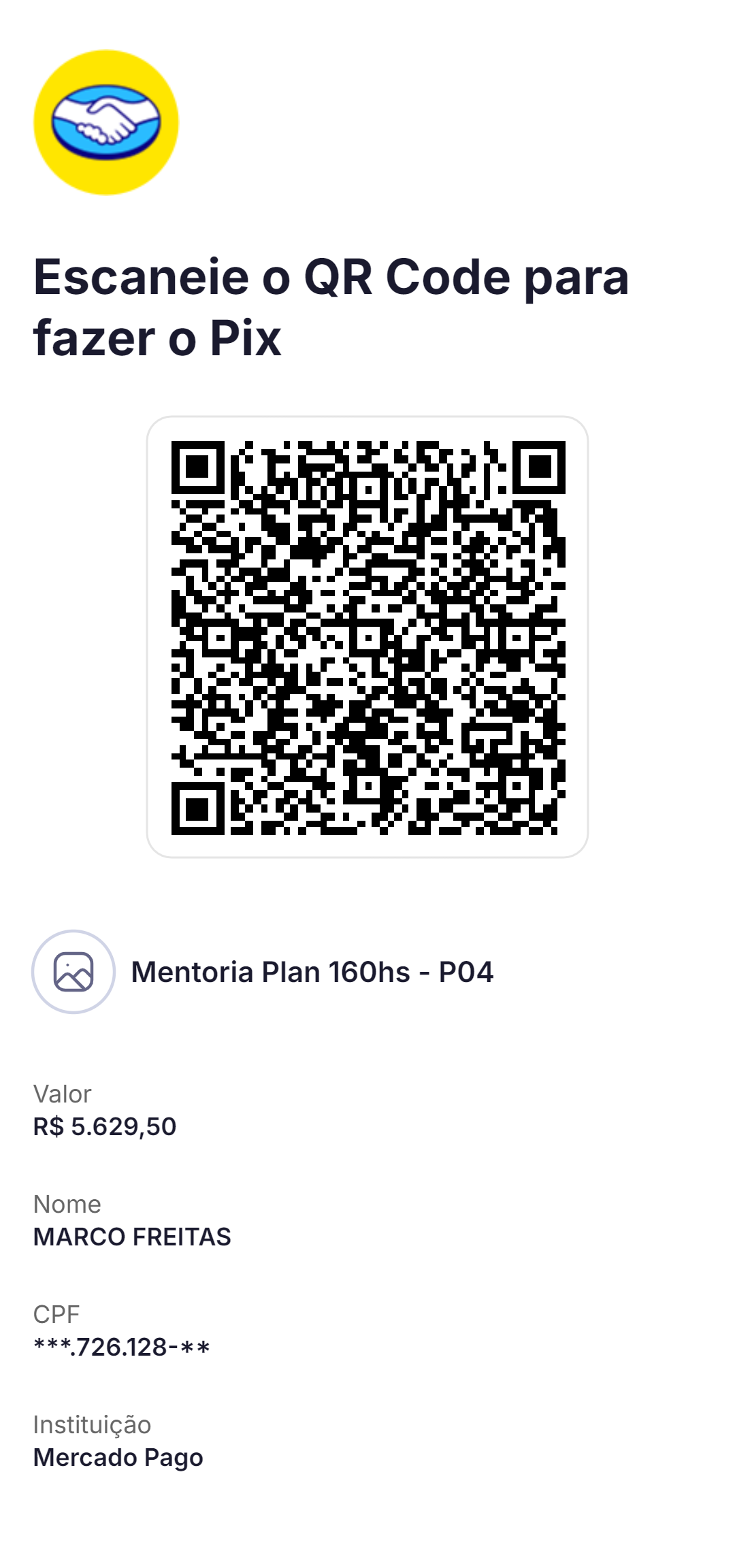 Pagamento: Curso (ao vivo) online 160 horas - Marcodigital